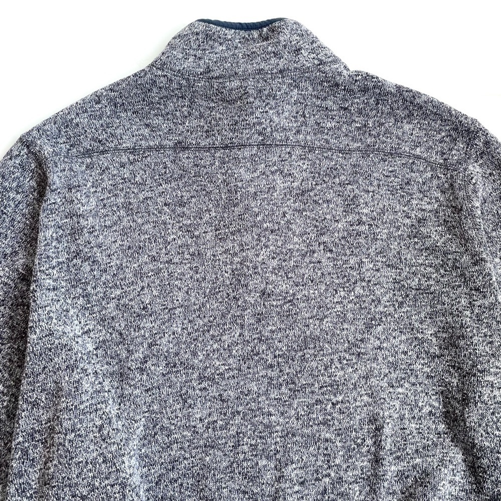 Woolrich Quarter Zip Pullover Sweater,‎ Grey, Men’s XL - Picture 4 of 9